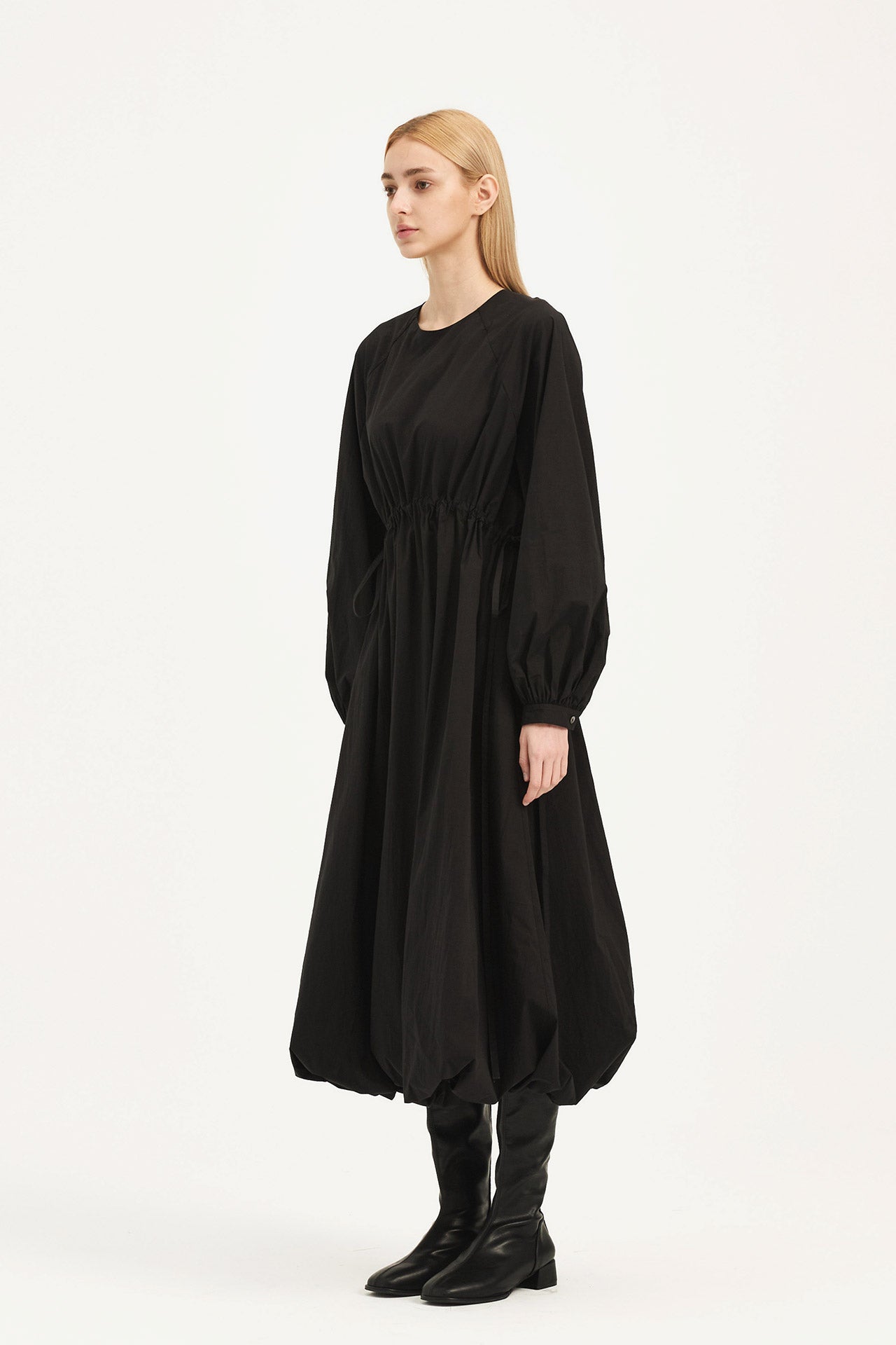 GATHERED DRESS