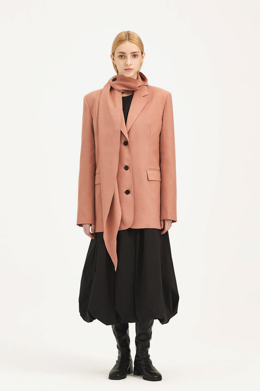 SCARF BLAZER