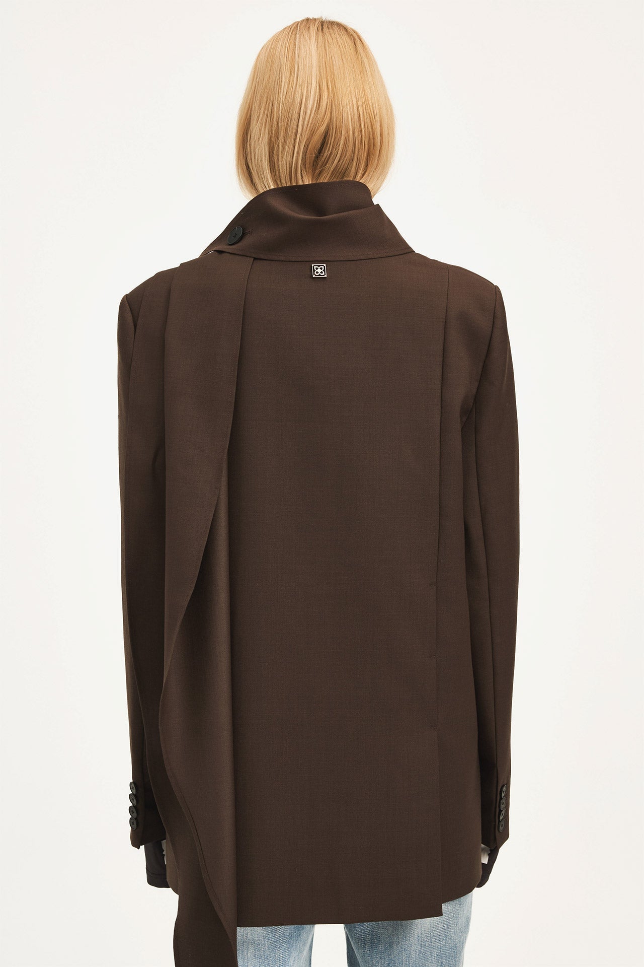 SCARF BLAZER