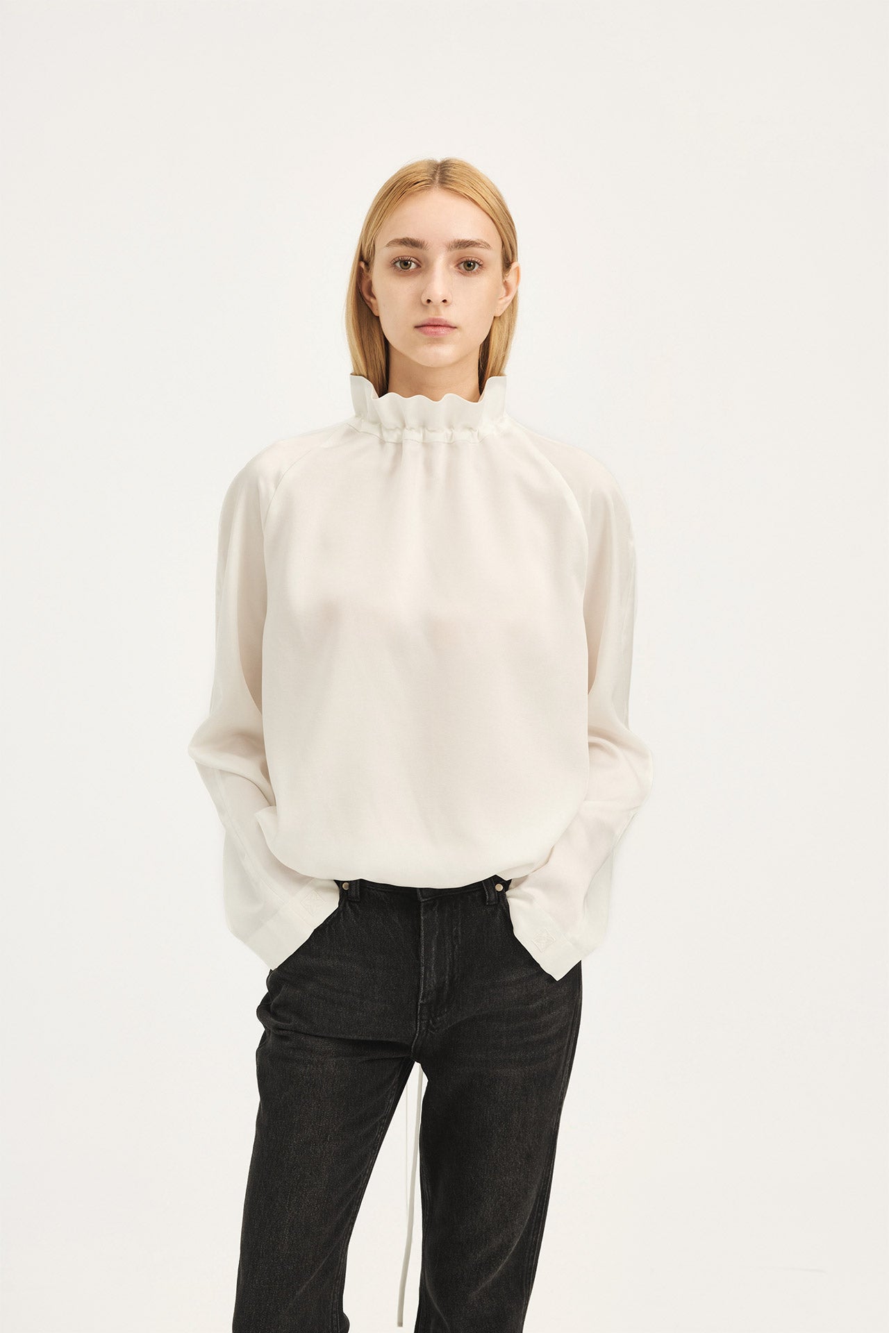 SATIN TOP