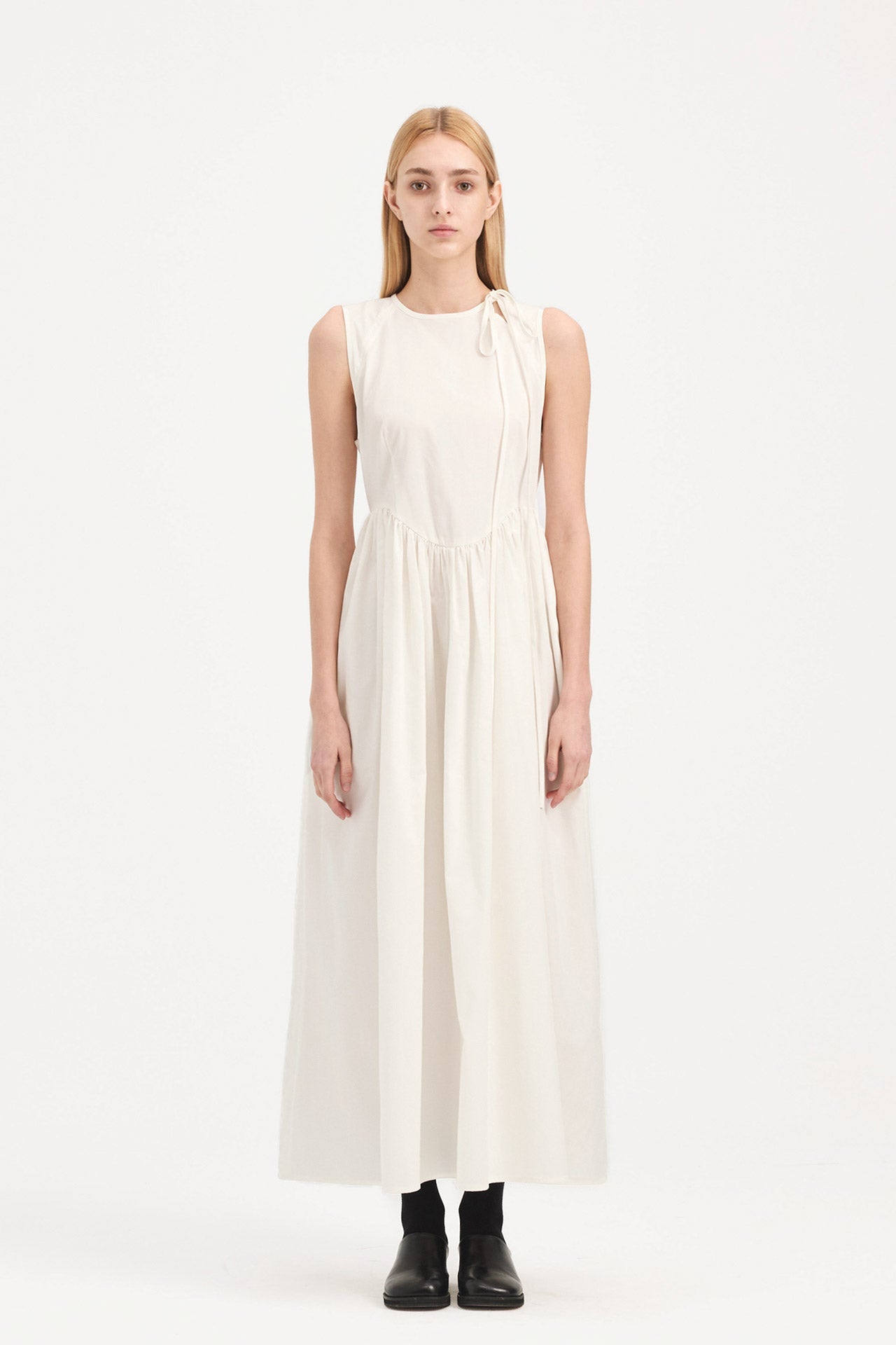 GATHERED DRESS