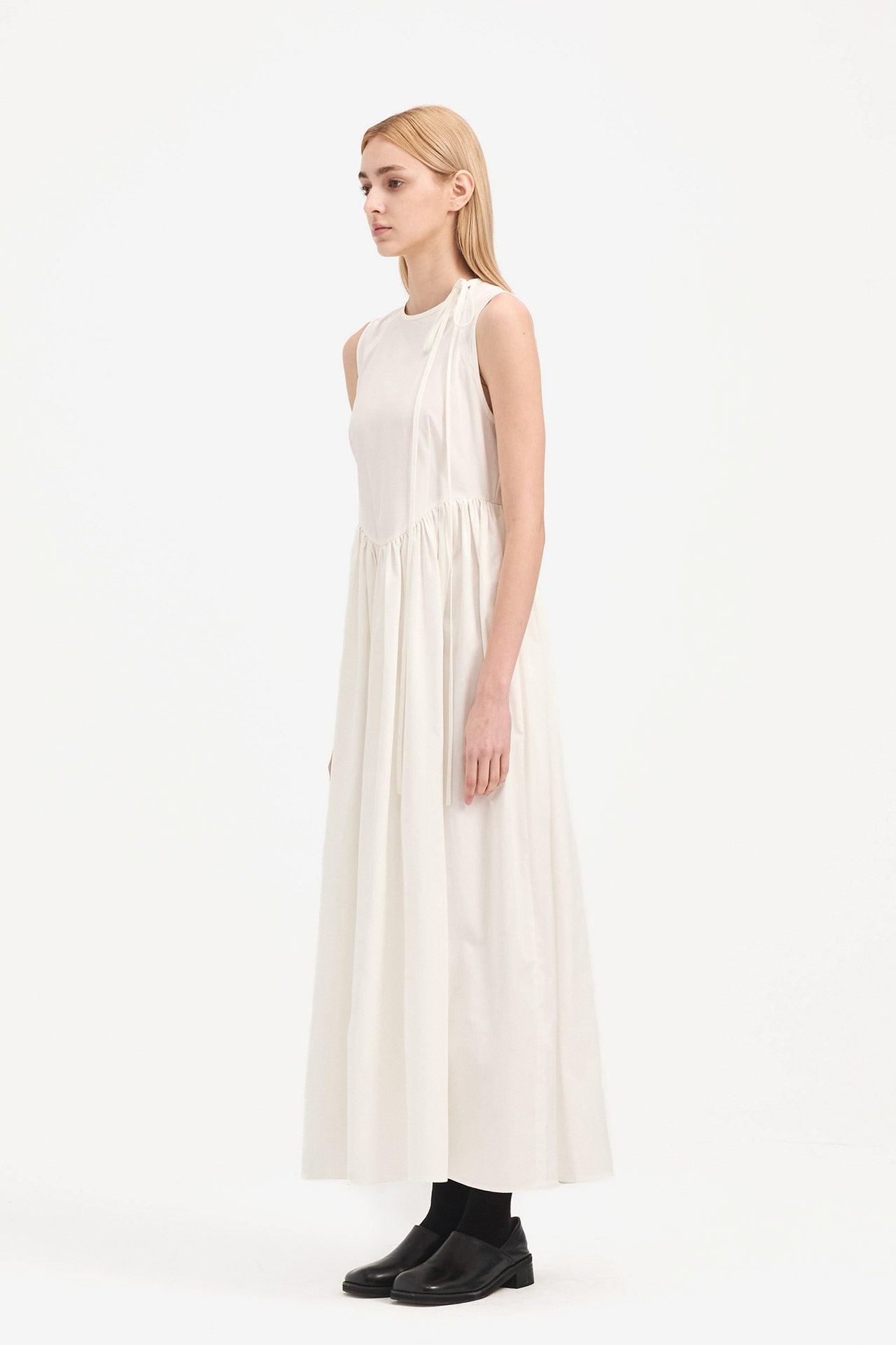 GATHERED DRESS