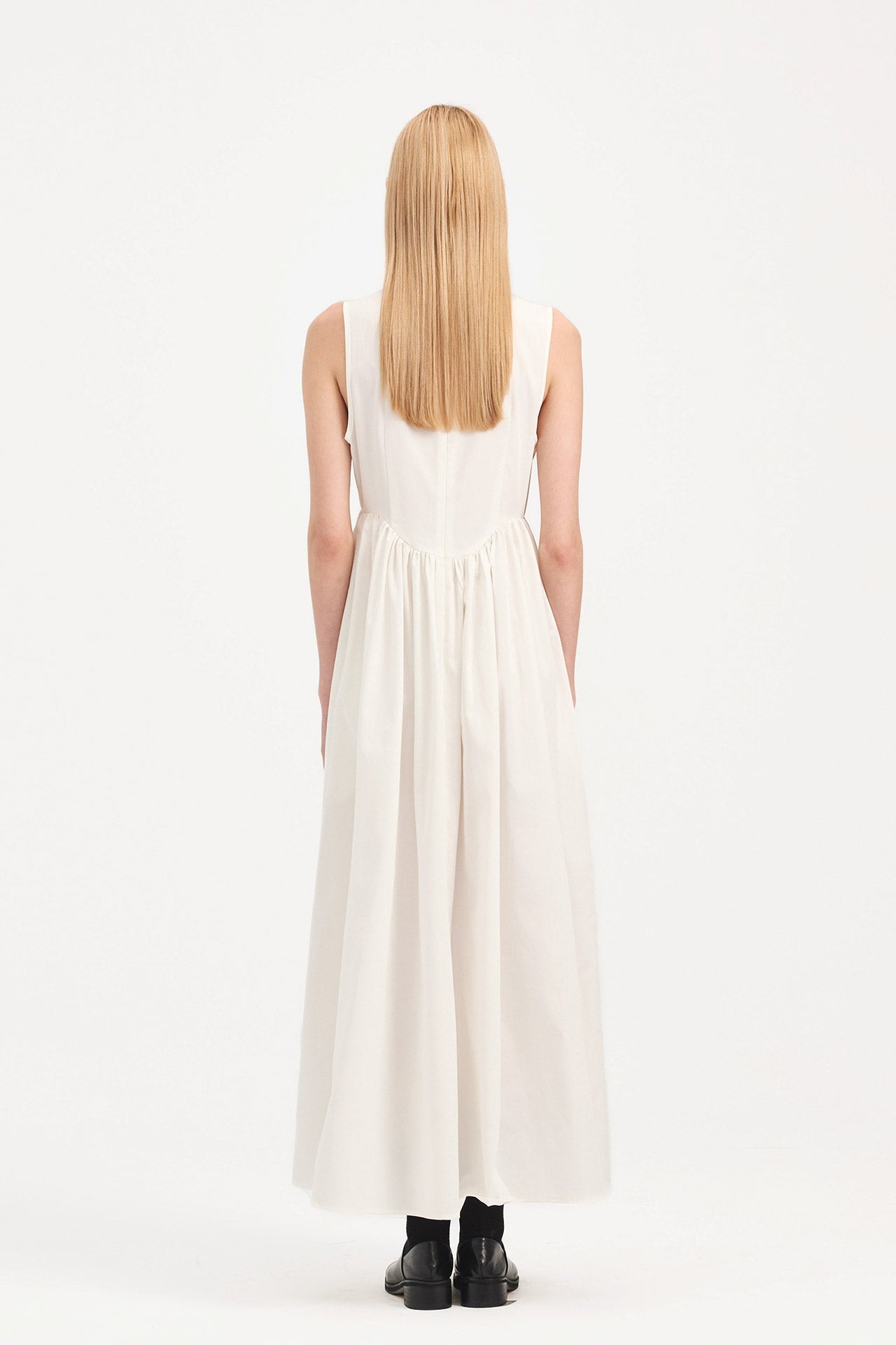 GATHERED DRESS