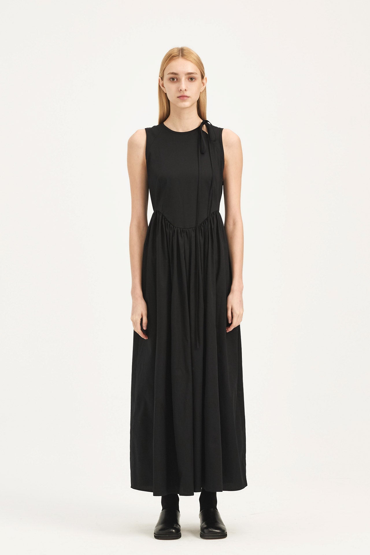 GATHERED DRESS