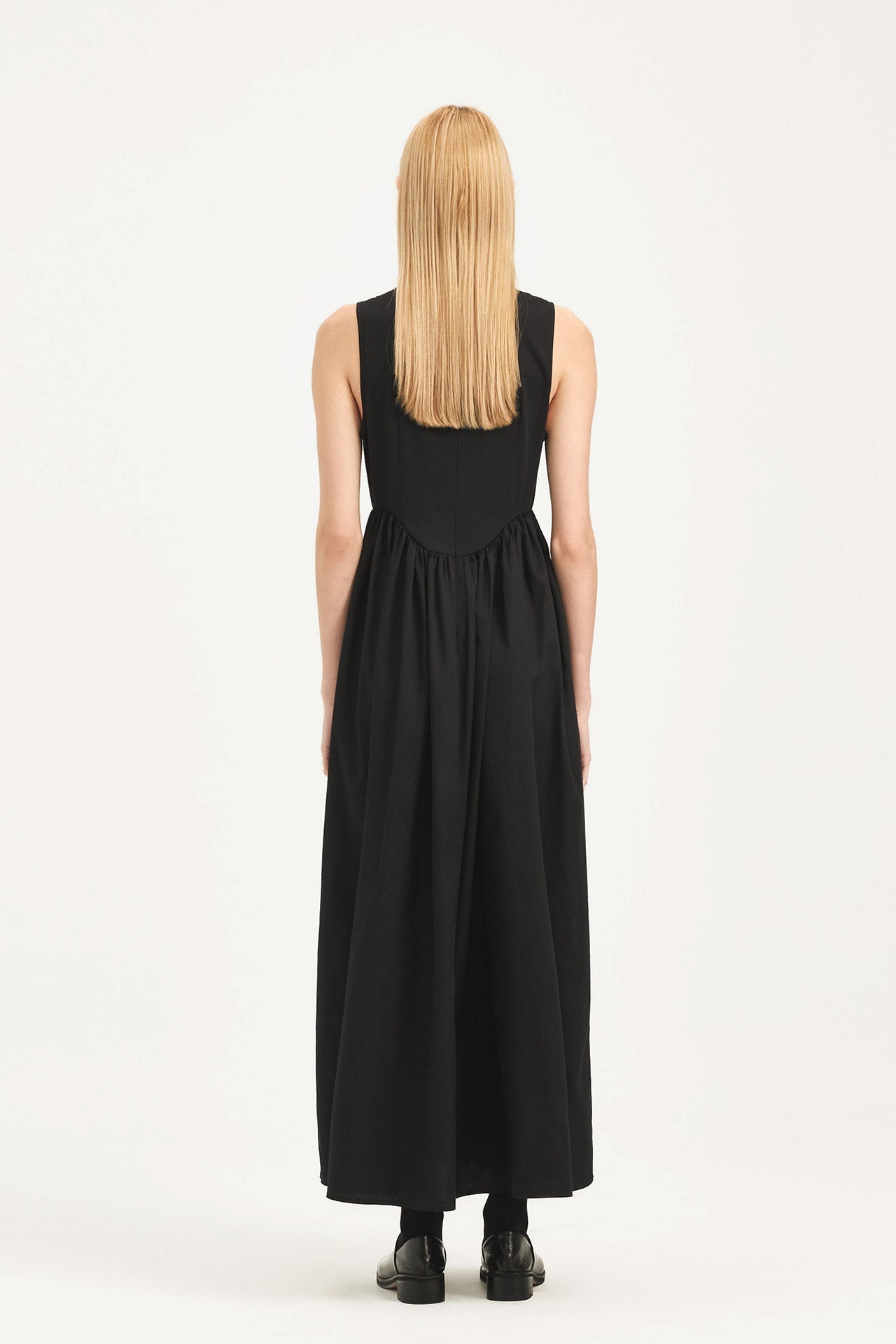 GATHERED DRESS