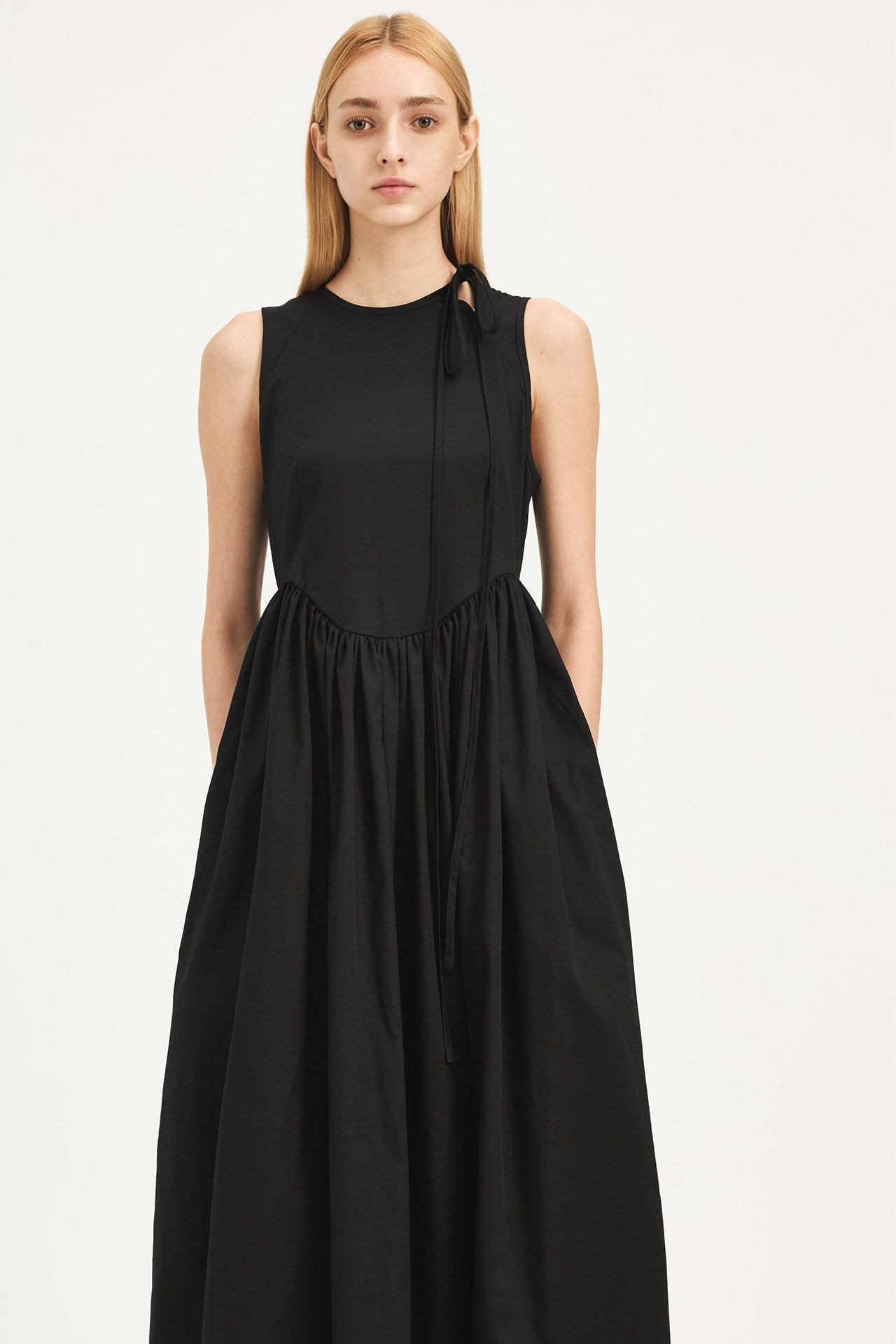 GATHERED DRESS