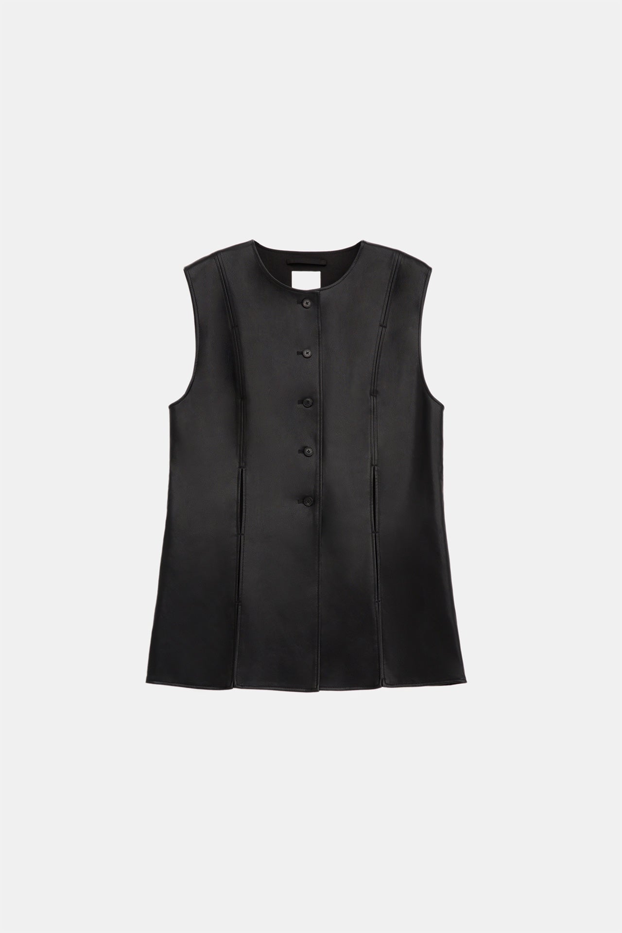 LEATHER VEST