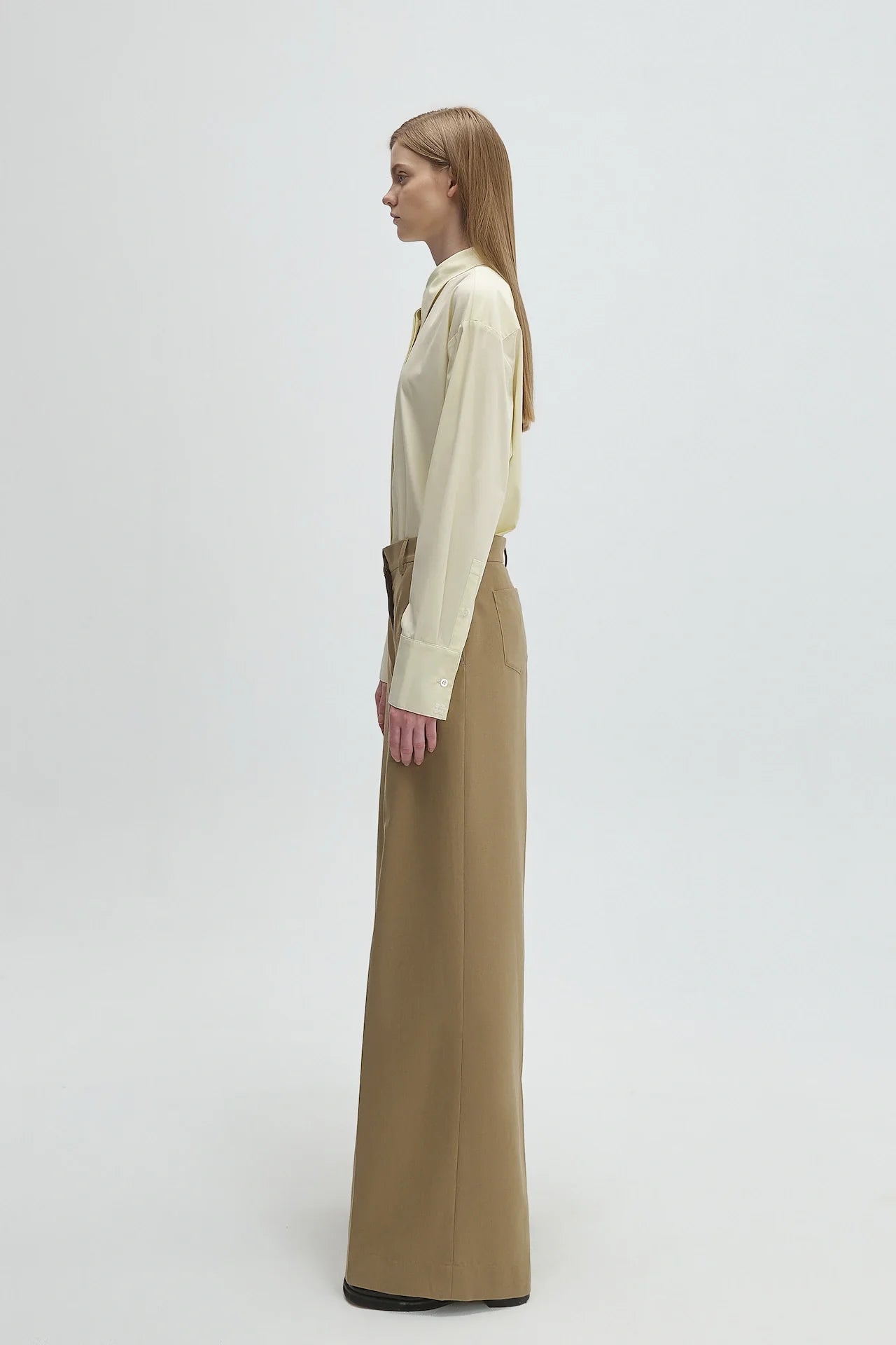 STRAIGHT-LEG TROUSERS