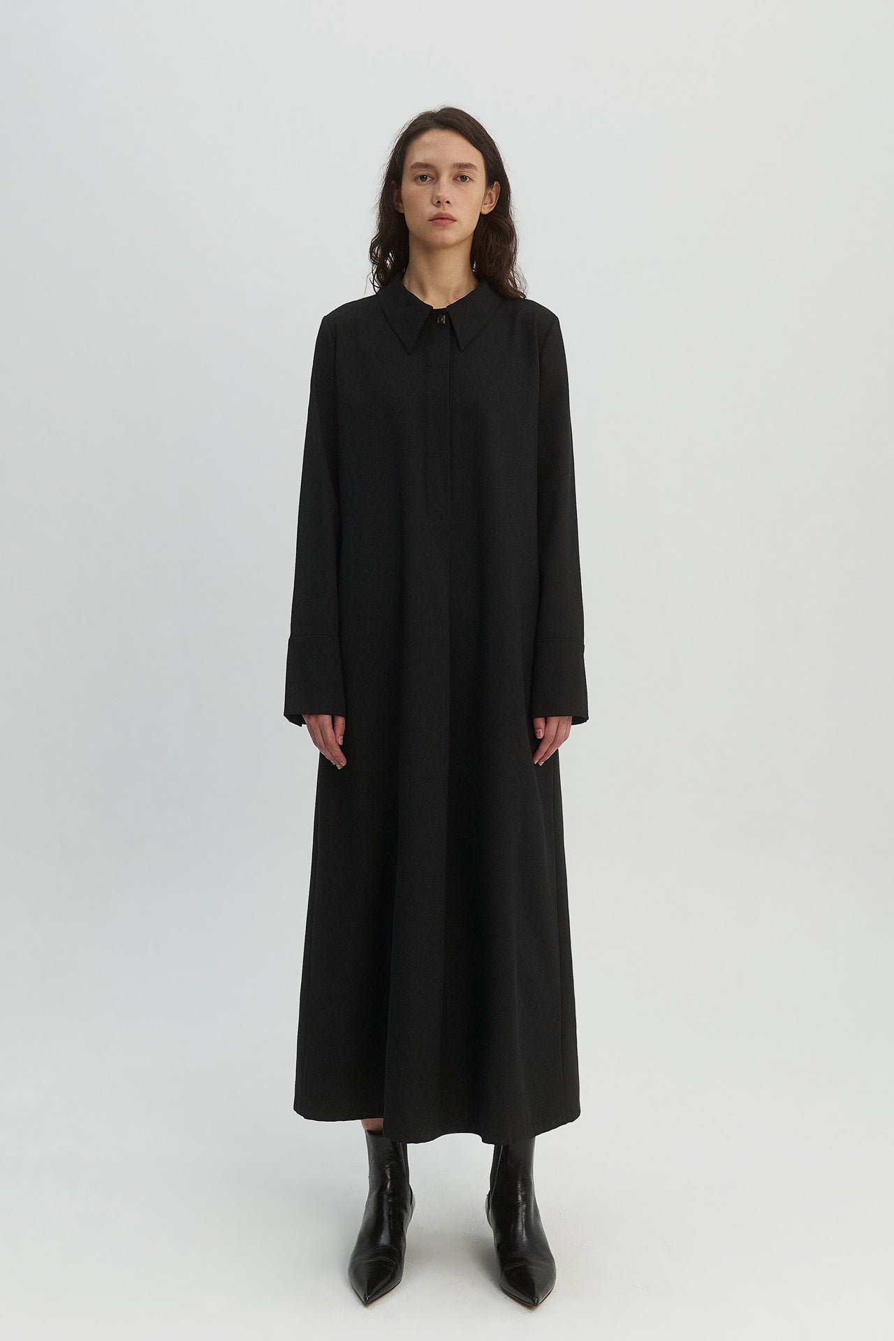 PLEATED DRESS