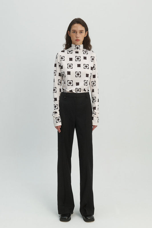 FLARED TROUSERS
