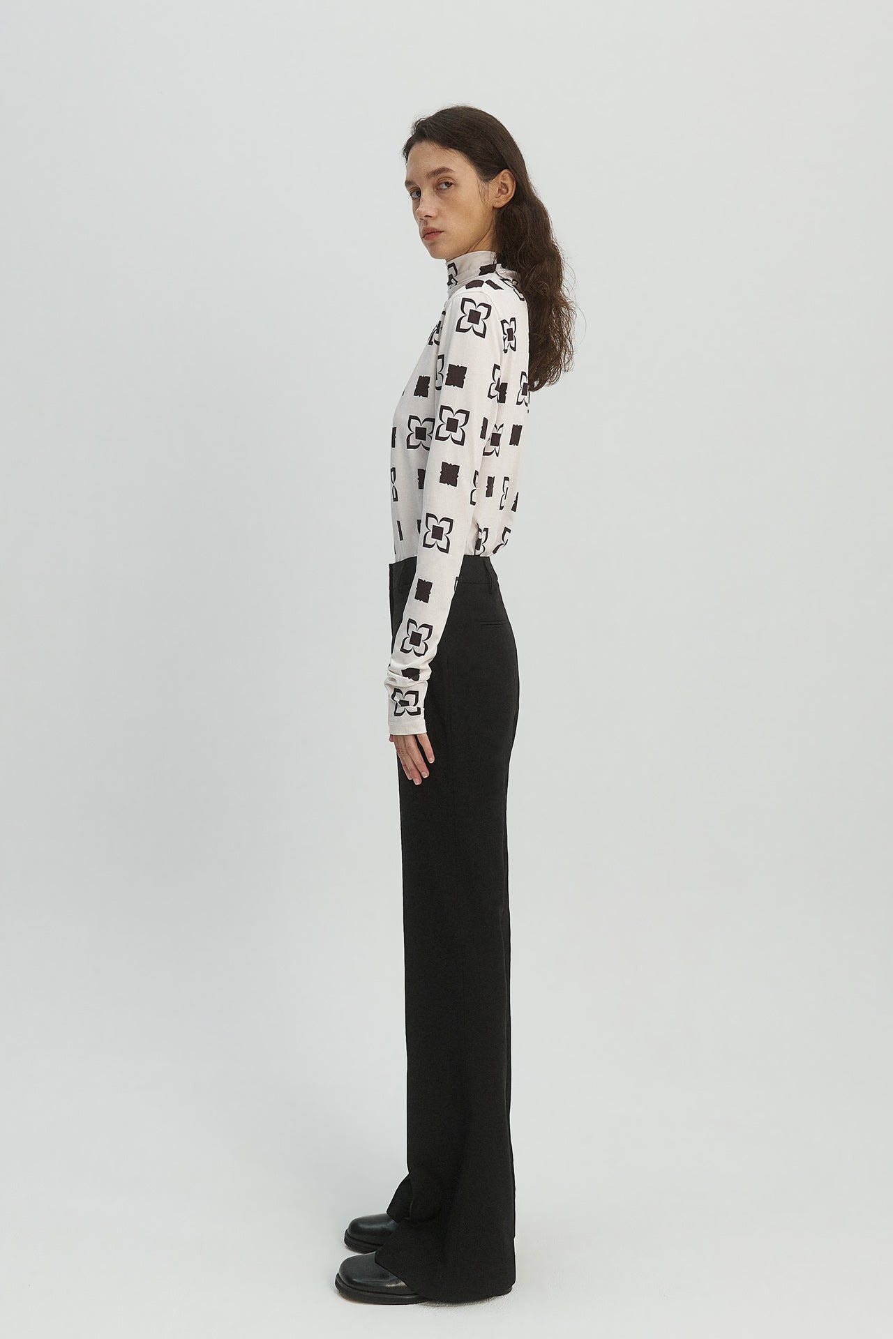 FLARED TROUSERS