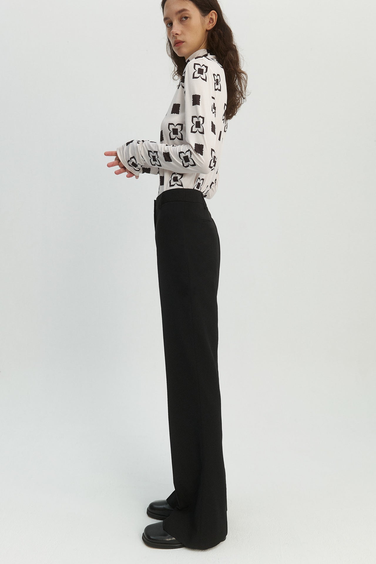 FLARED TROUSERS