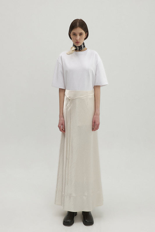 SATIN SKIRT