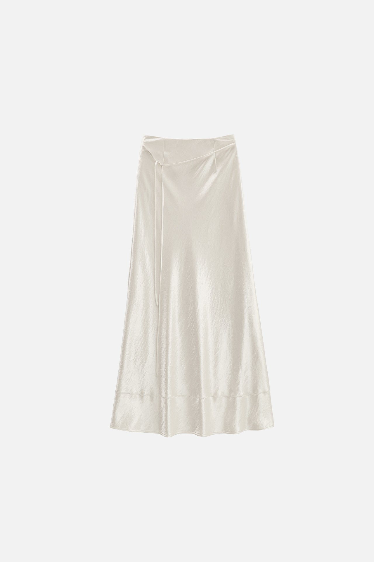 SATIN SKIRT