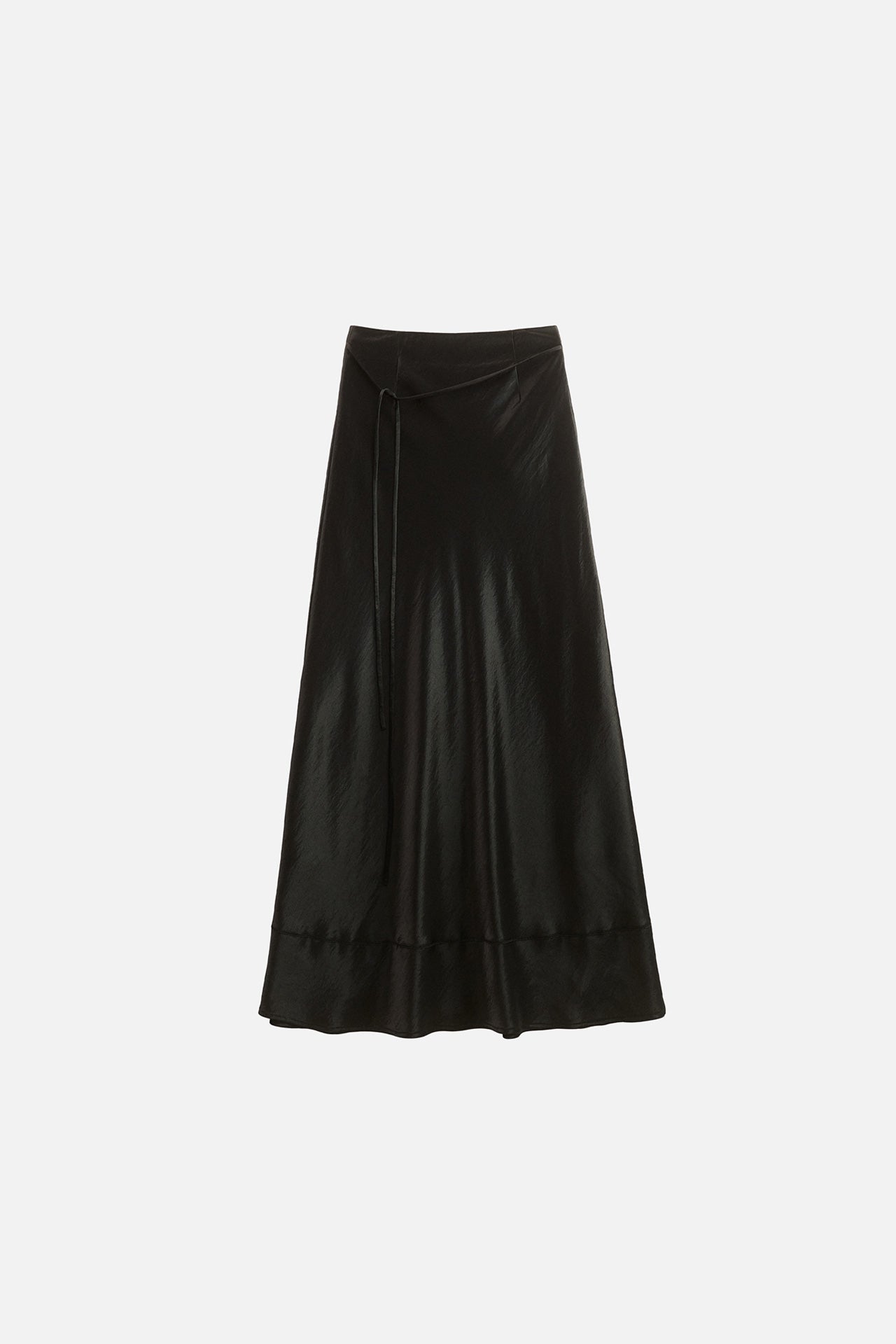 SATIN SKIRT