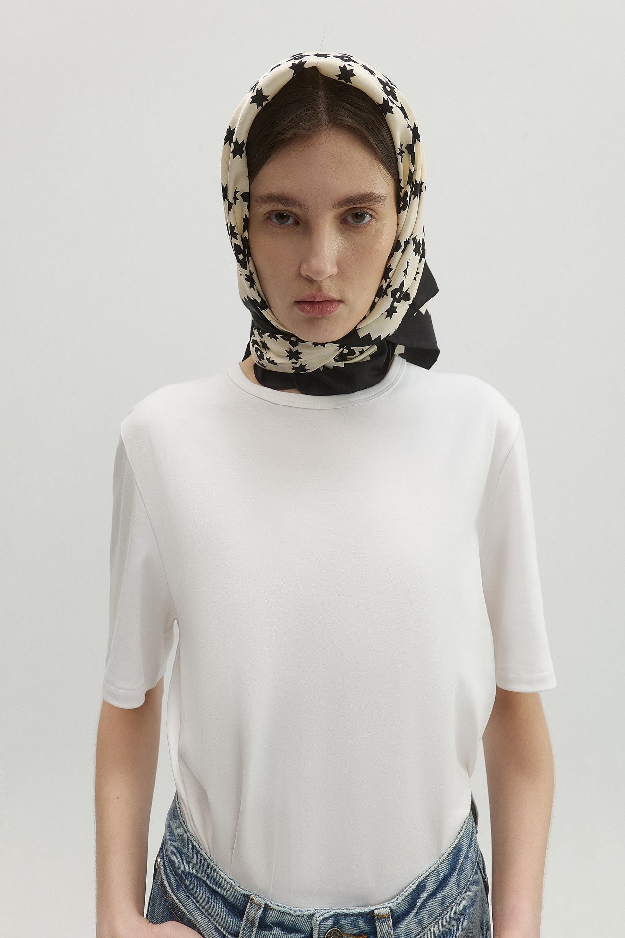 MONOGRAM SILK SCARF