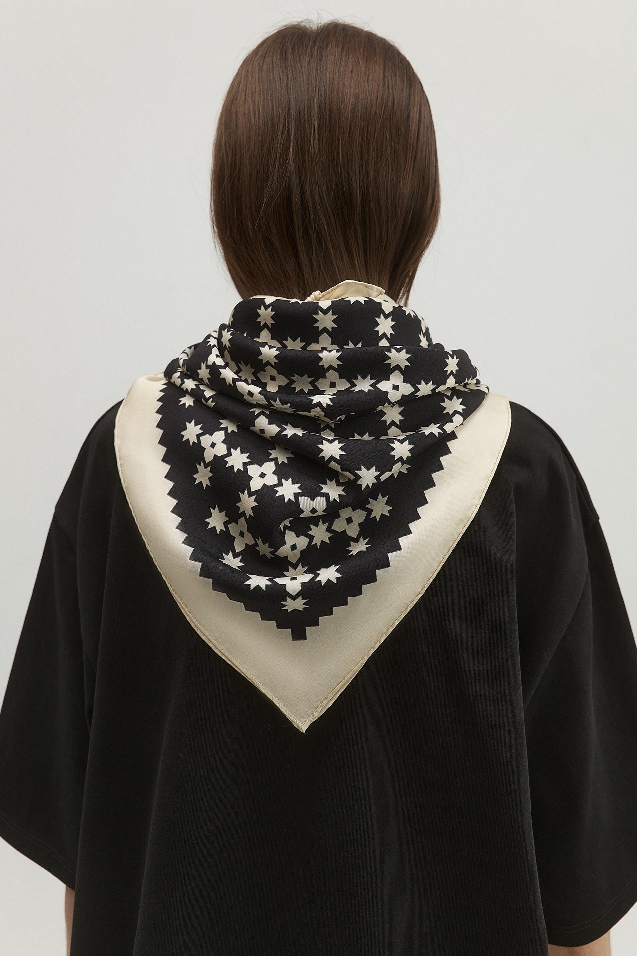 MONOGRAM SILK SCARF