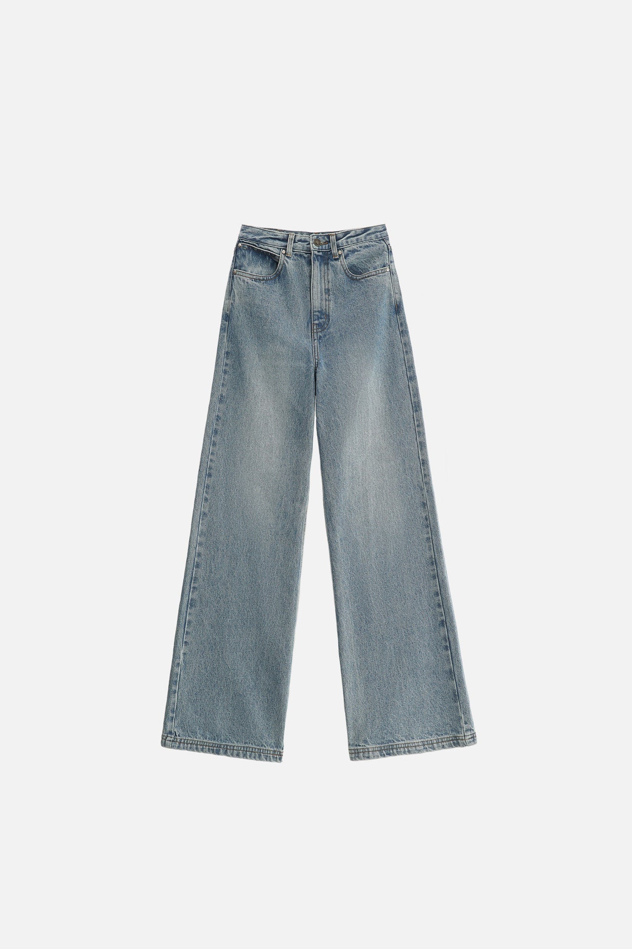 STRAIGHT-LEG JEANS