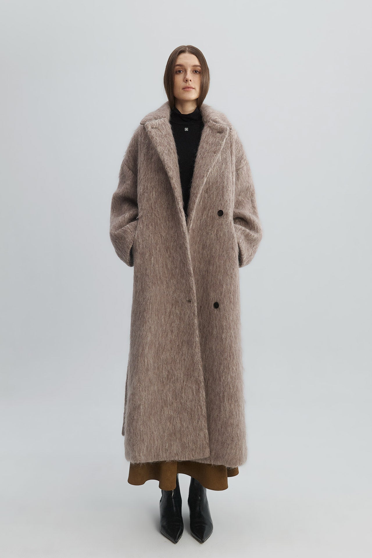 WOOL FUZZY COAT