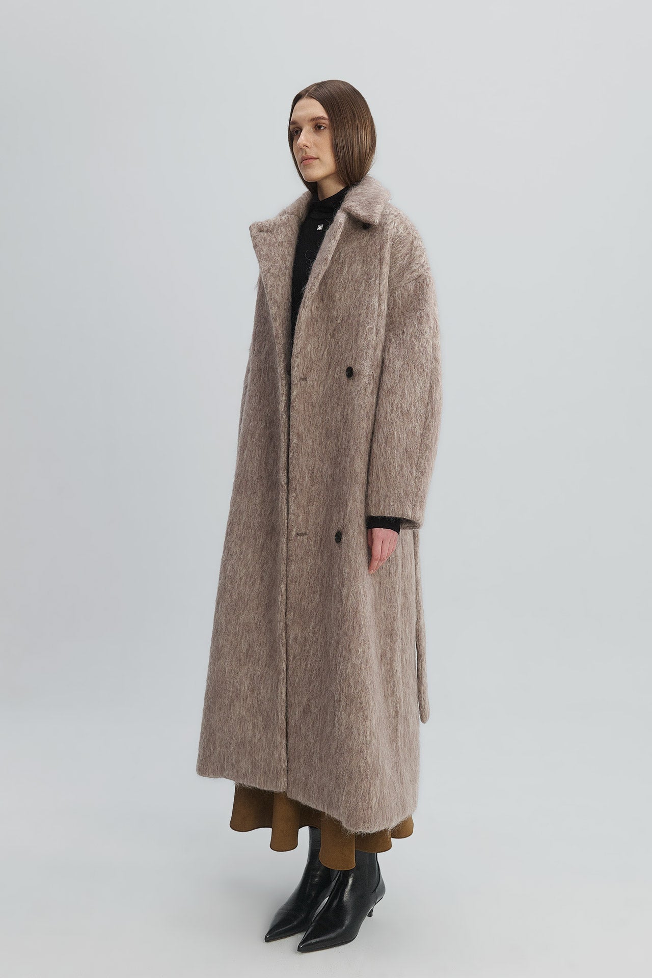 WOOL FUZZY COAT