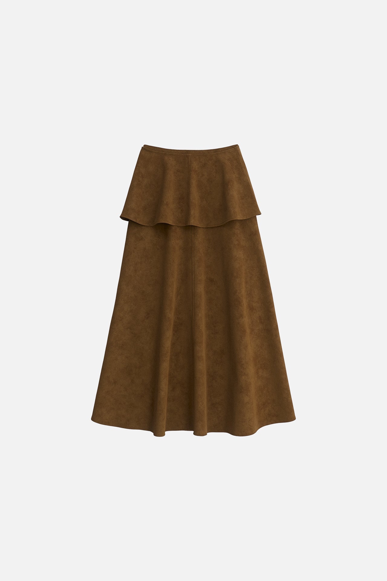 SUEDE LEATHER SKIRT