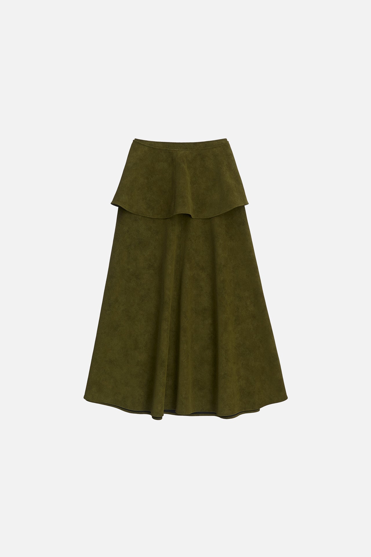SUEDE LEATHER SKIRT