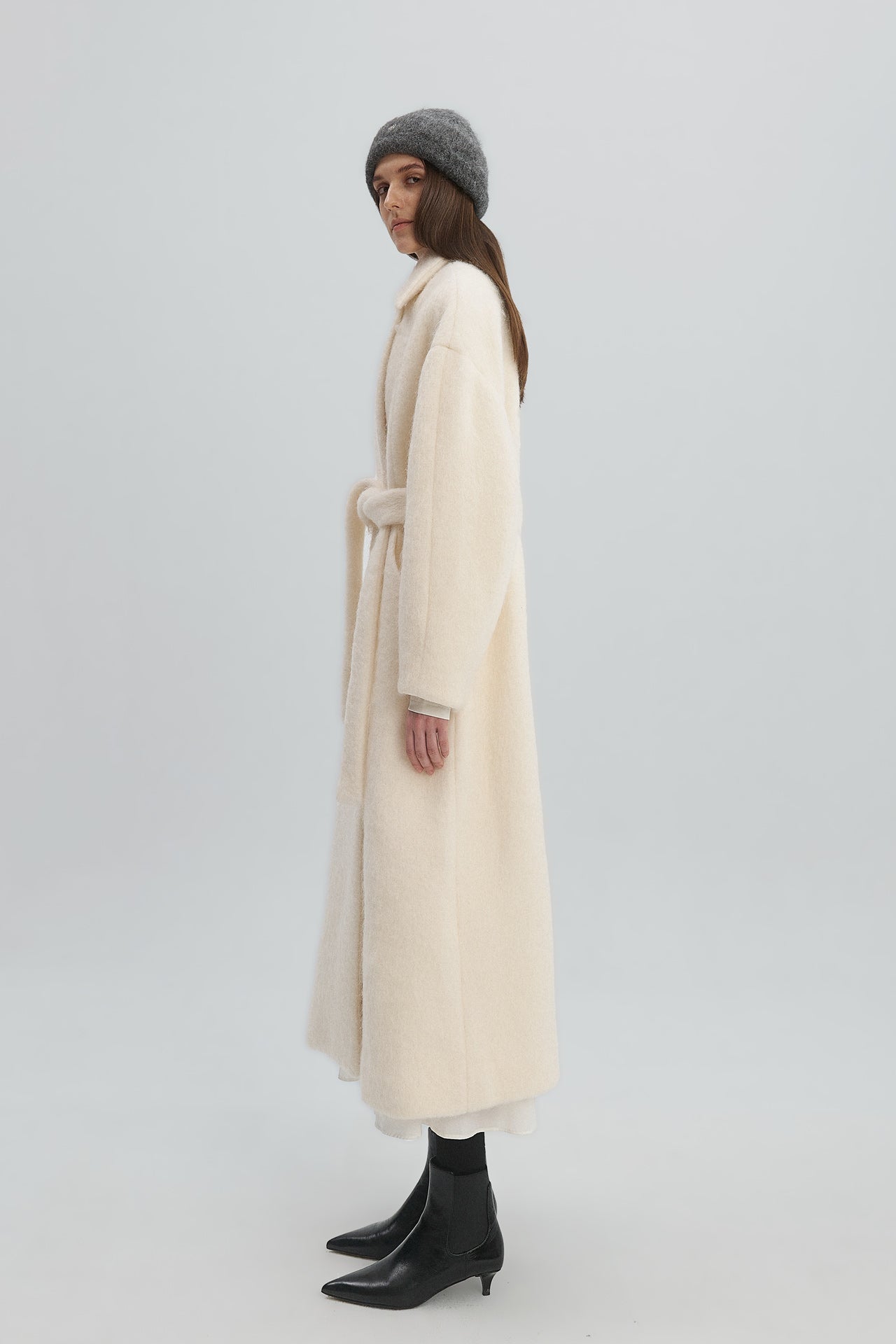 WOOL FUZZY COAT