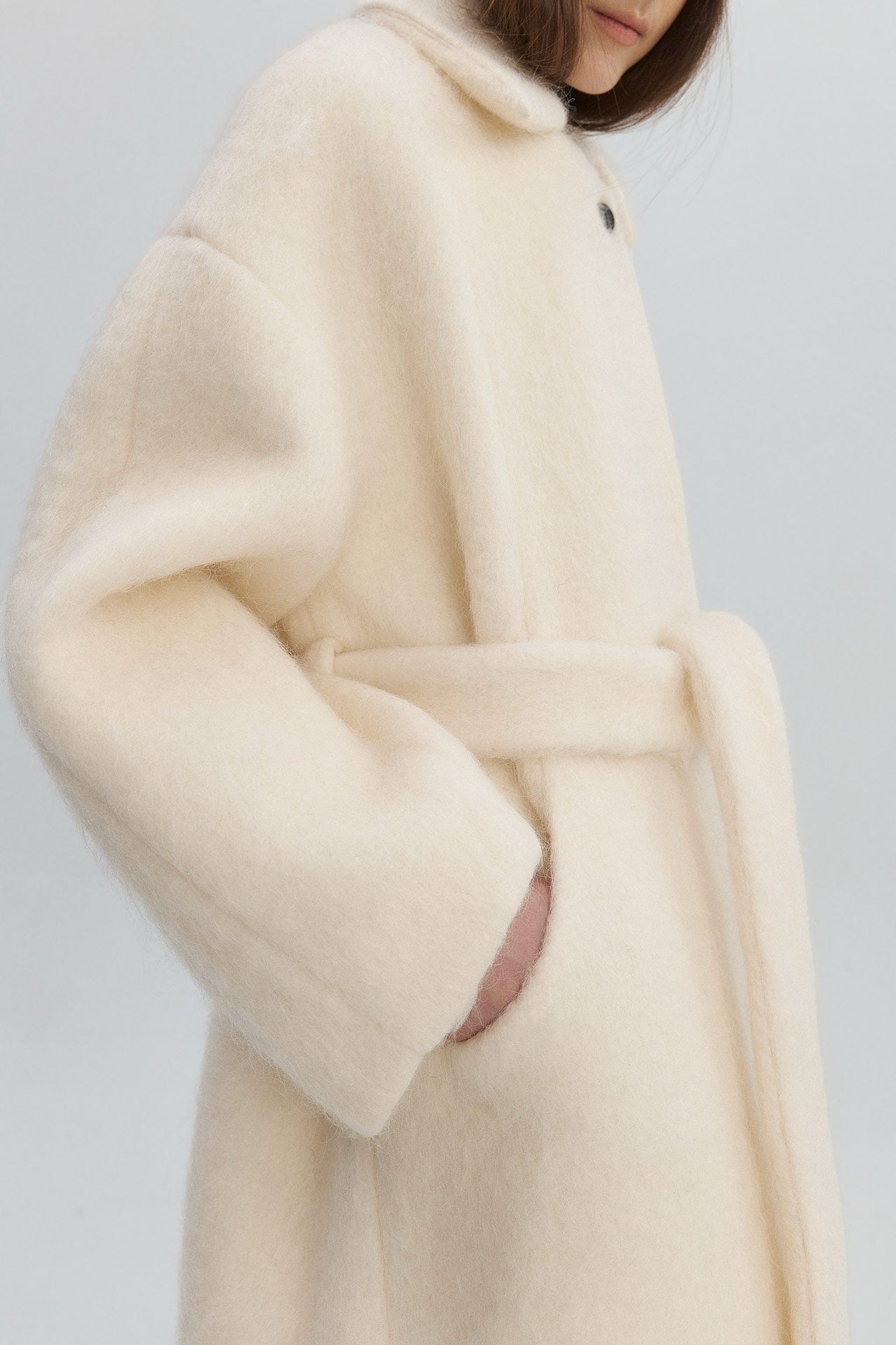 WOOL FUZZY COAT