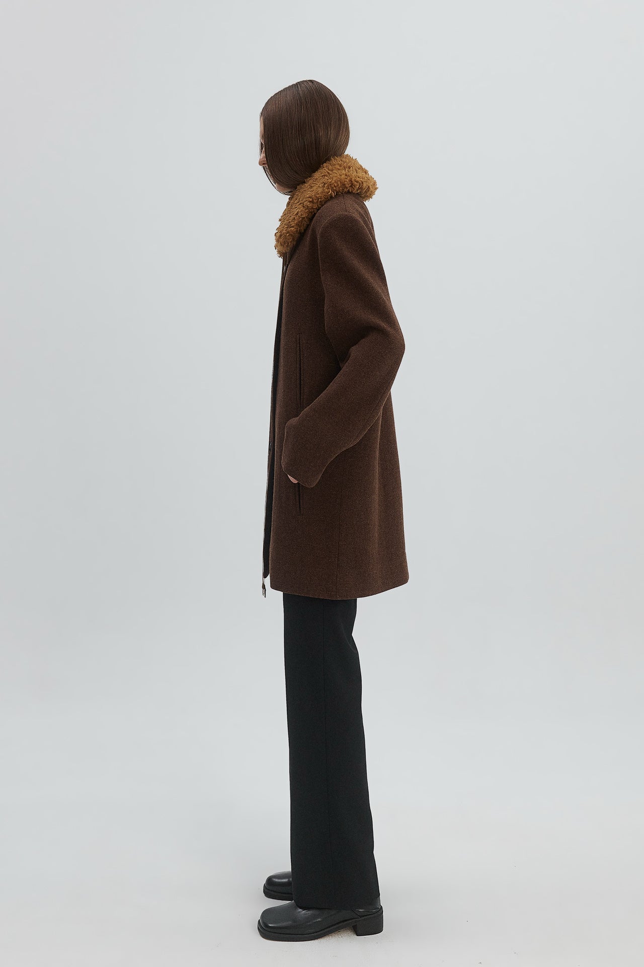 SHEARLING COLLAR