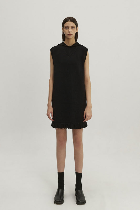 COLLAR KNIT DRESS