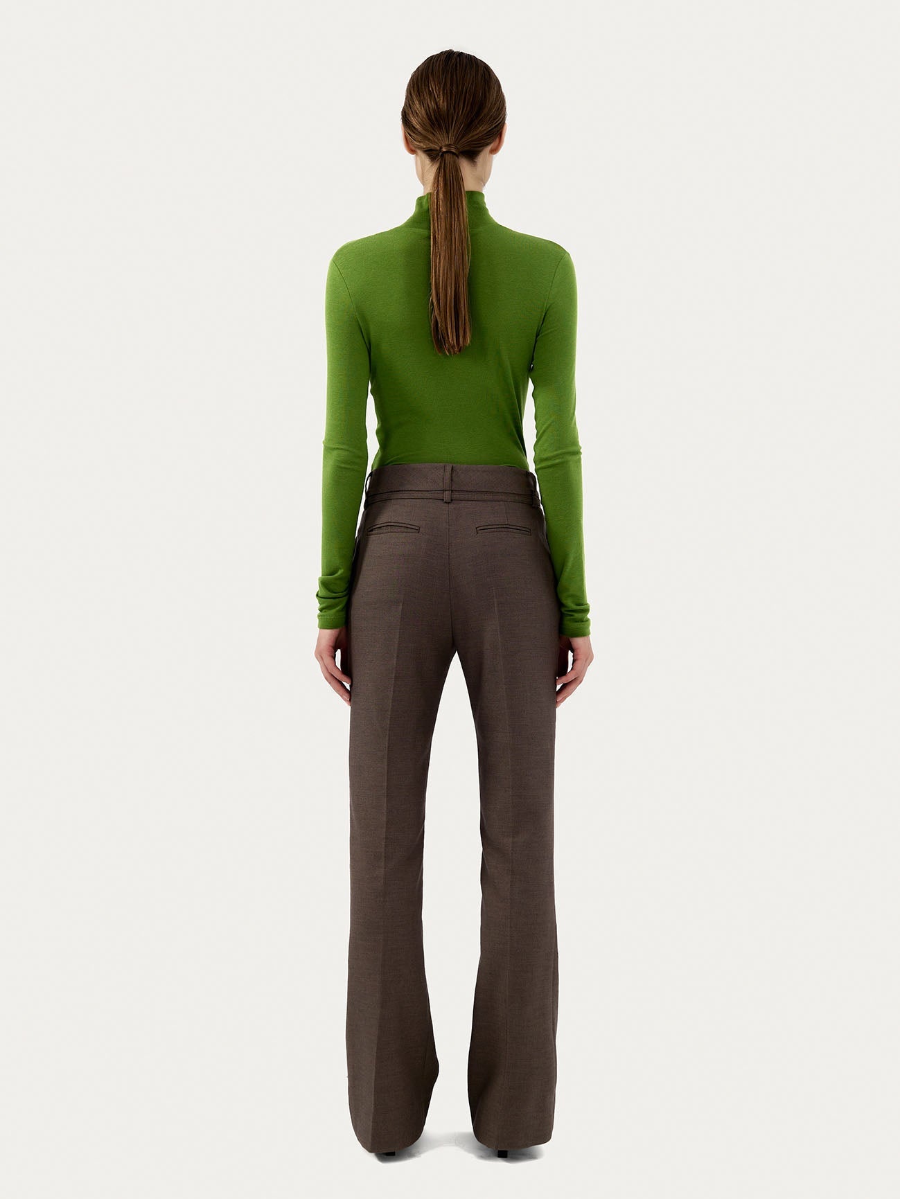 FLARED TROUSERS