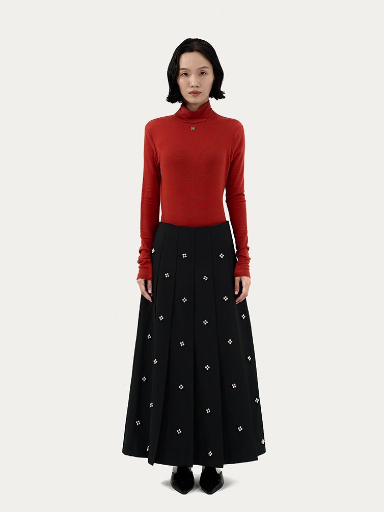 HIGH NECK TOP
