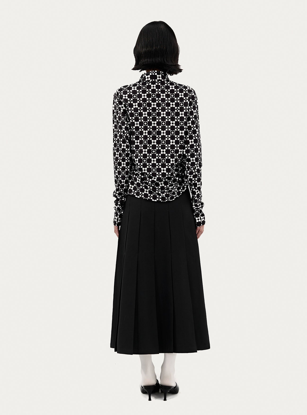 PLEATED SKIRT