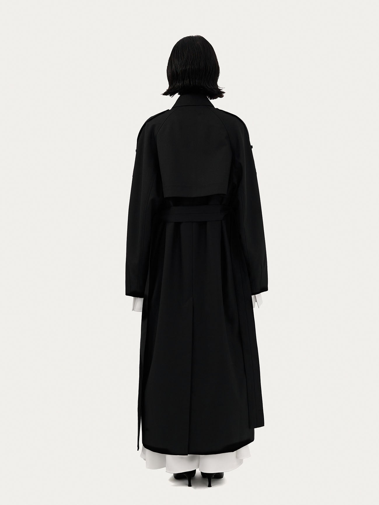 WOOL TRENCH COAT