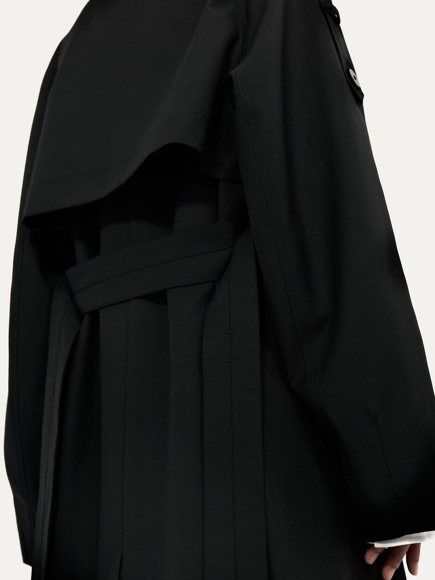 WOOL TRENCH COAT