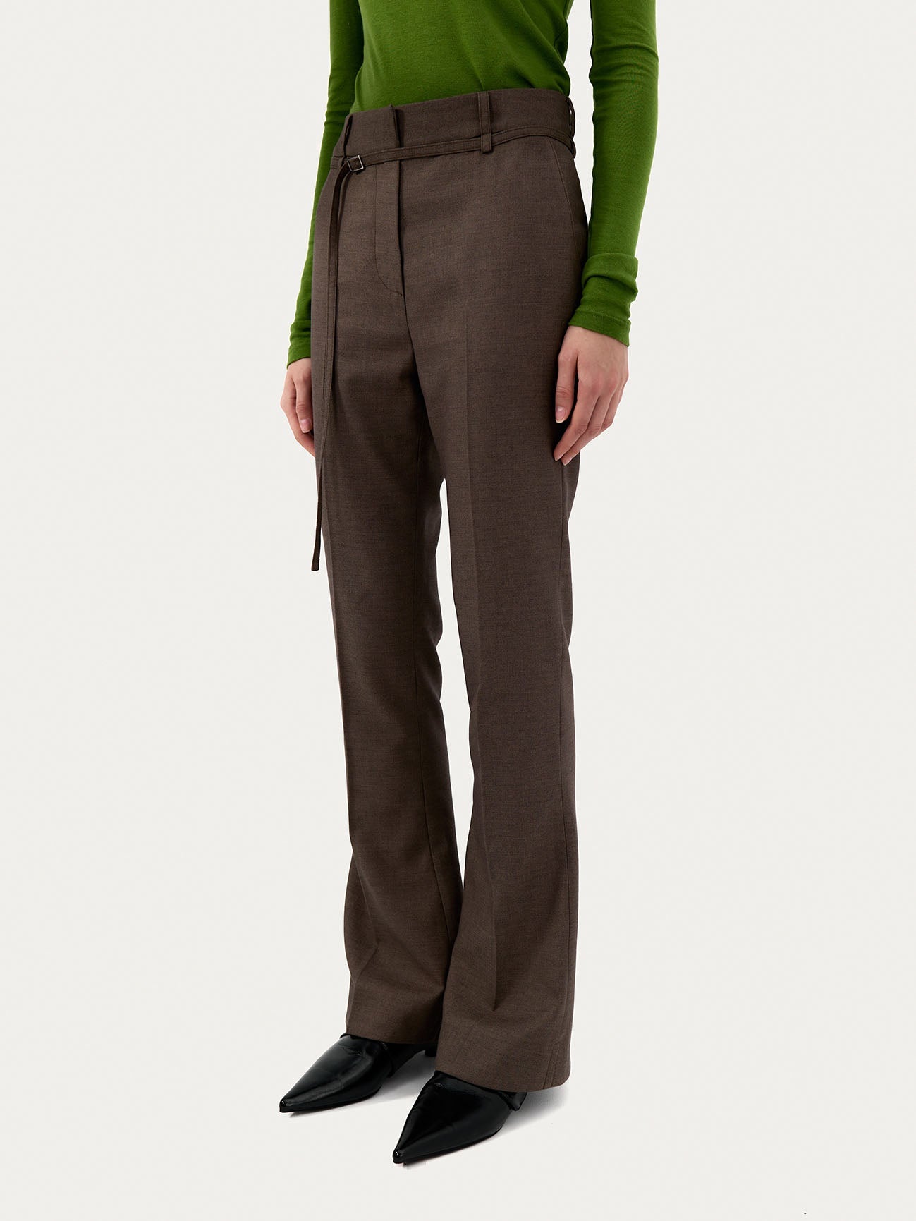 FLARED TROUSERS