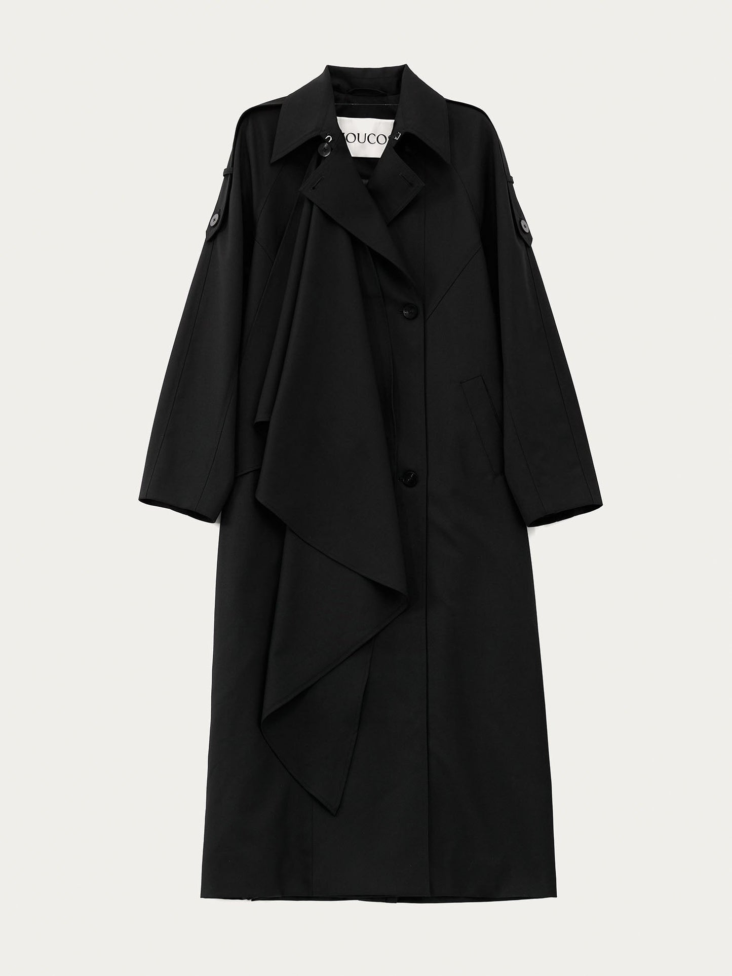 WOOL TRENCH COAT