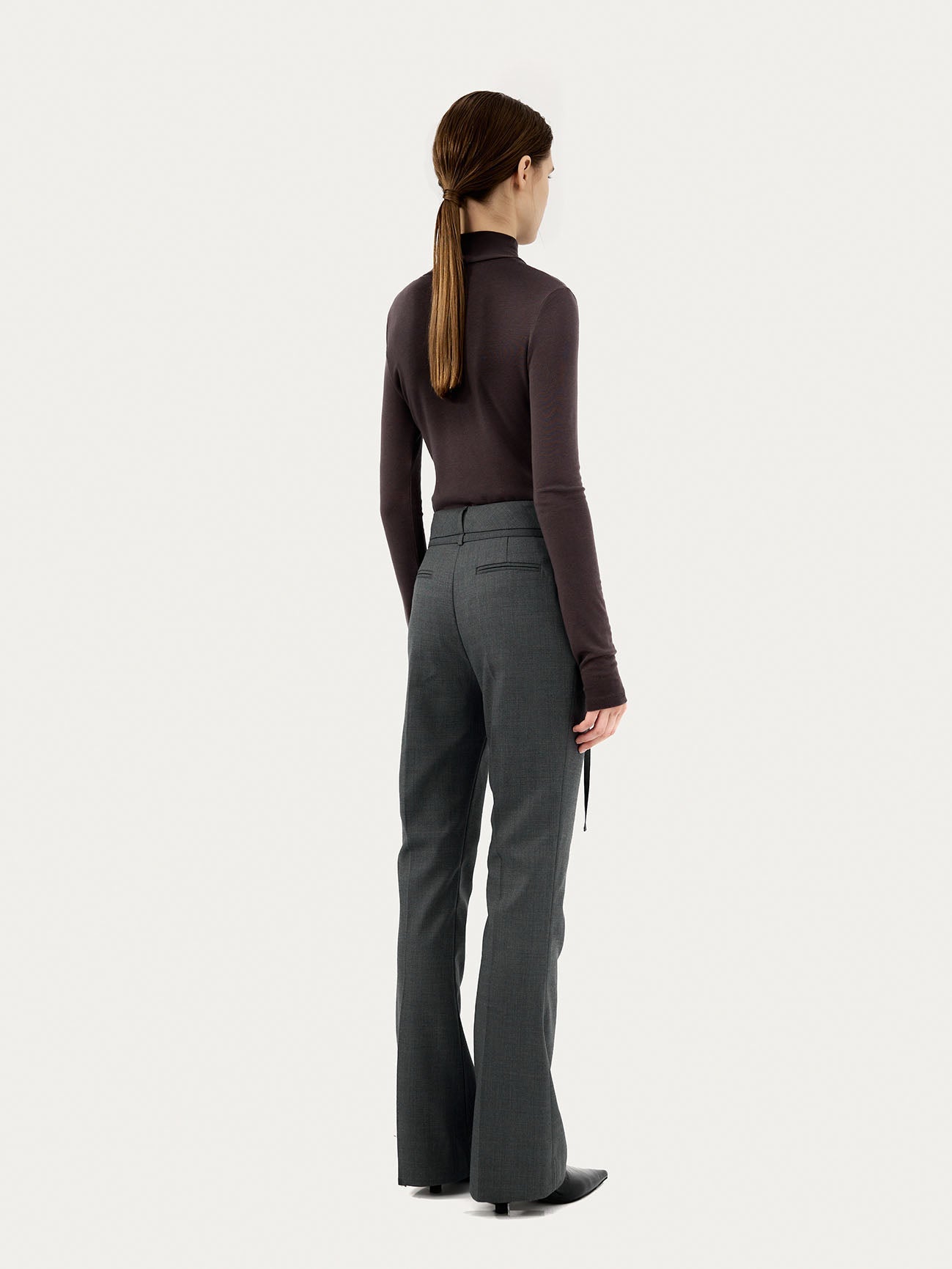 FLARED TROUSERS