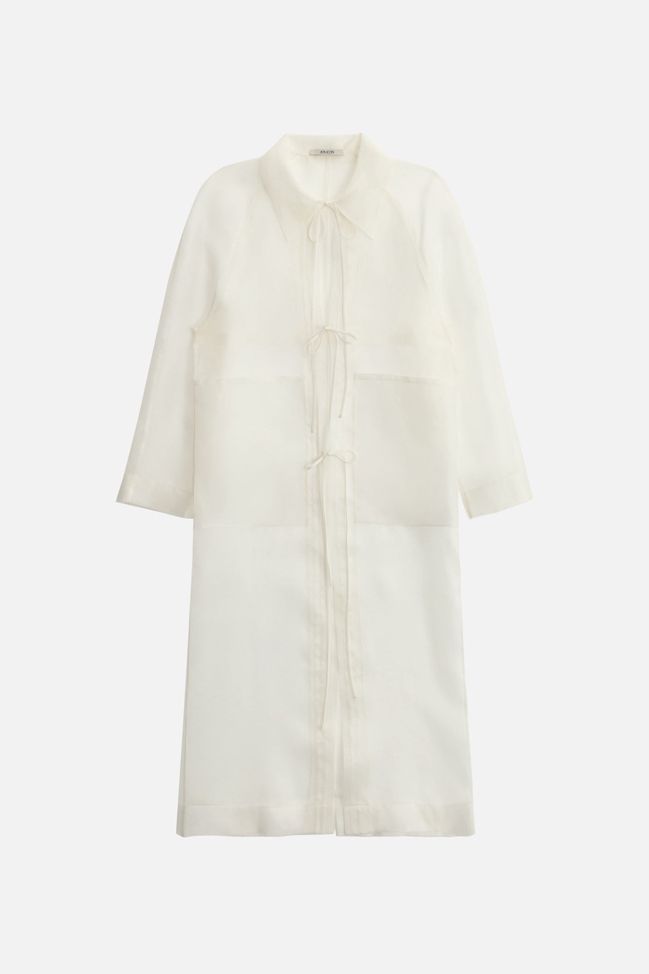 SILK TRENCH COAT