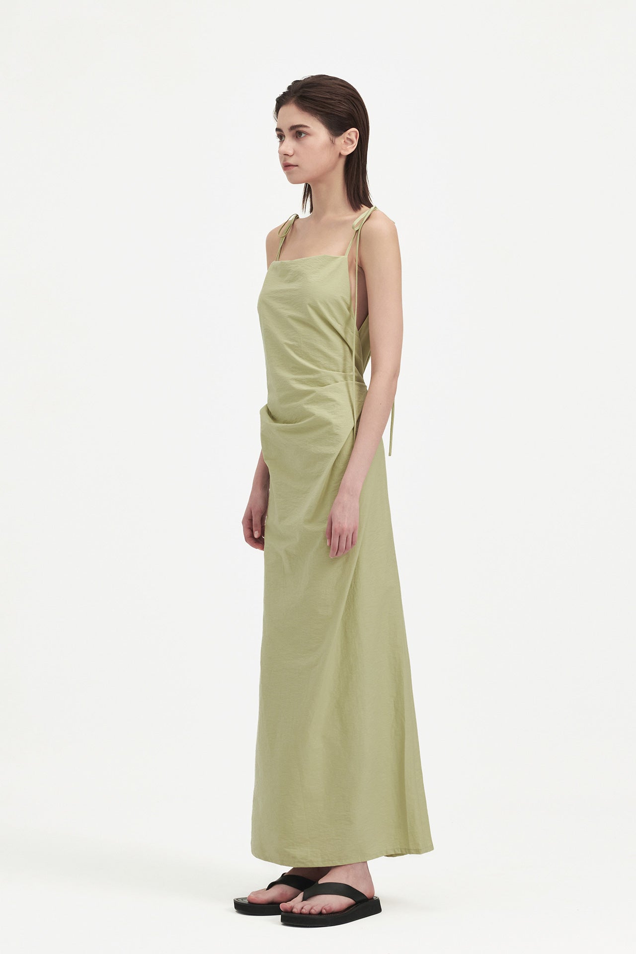 GATHERED DRESS