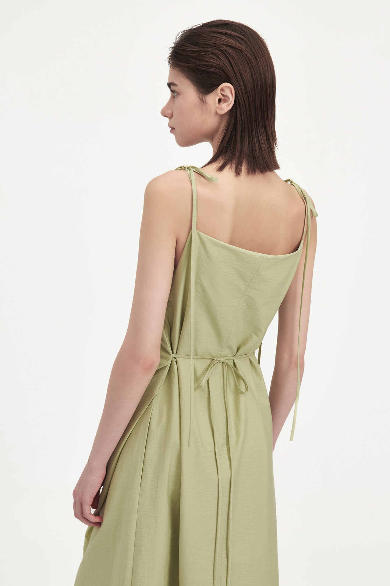 GATHERED DRESS