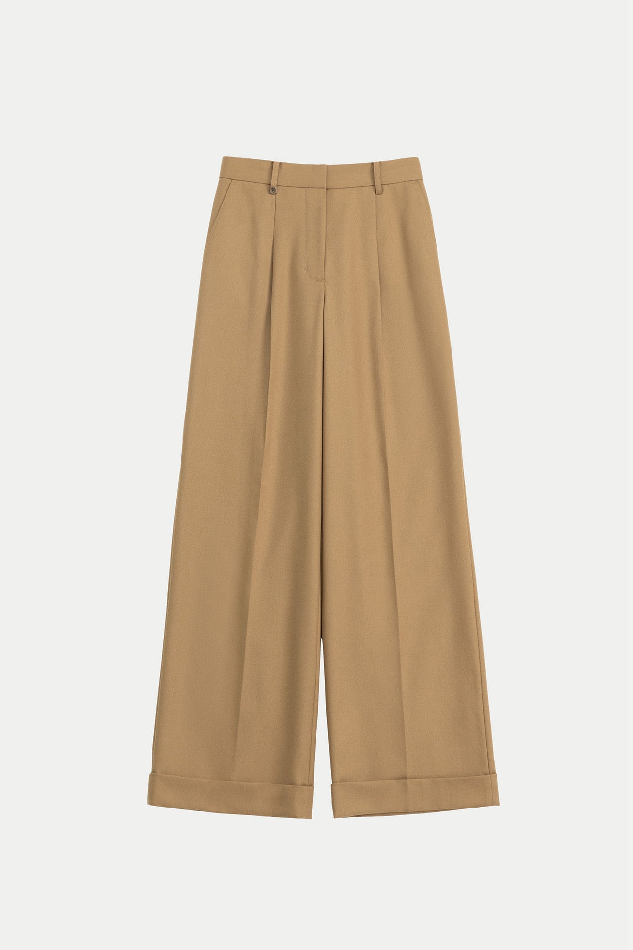 PLEATED TROUSERS